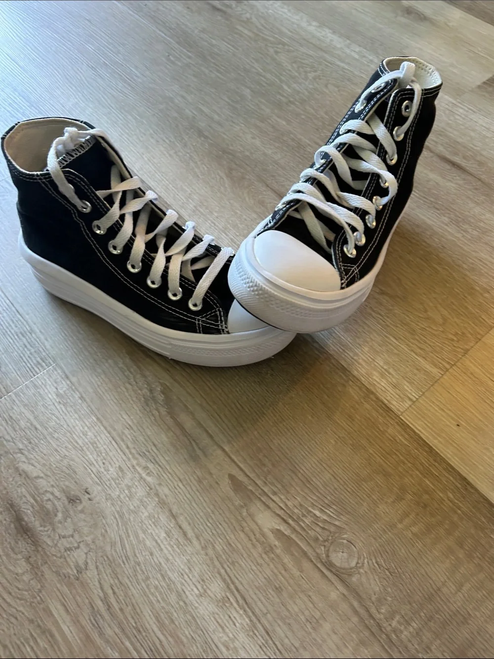 Converse Kids Black and White High-Top Sneakers